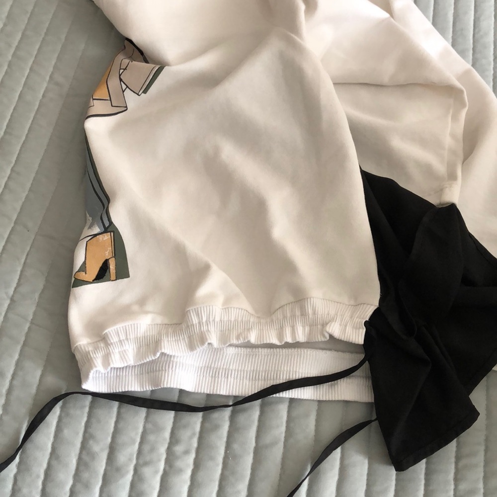 Zara combination graphic sweatshirt - Picture 10 of 11